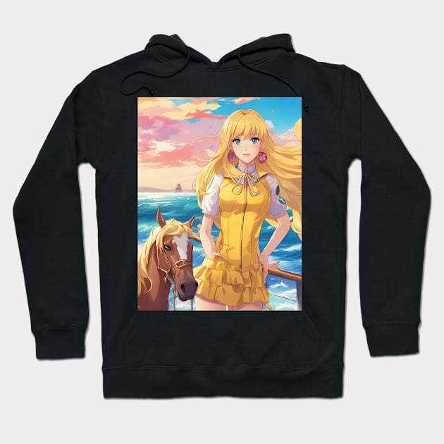 Ocean Odyssey Hoodie by animegirlnft